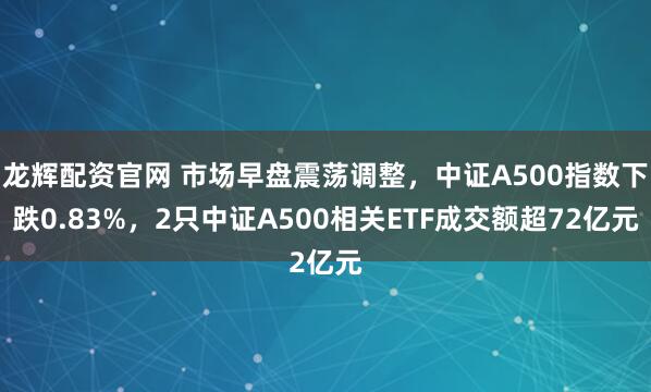 龙辉配资官网 市场早盘震荡调整，中证A500指数下跌0.83%，2只中证A500相关ETF成交额超72亿元